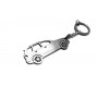 Keychain Volkswagen Touareg I 2002-2010 - (type STEEL)